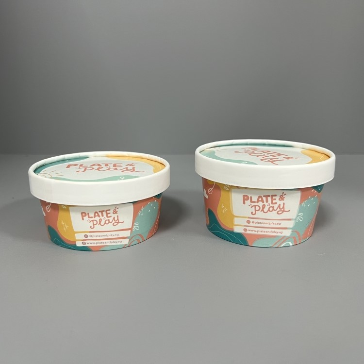 4oz 6oz ice cream paper tubs with paper lids 4oz 6oz ice cream paper tubs with paper lids