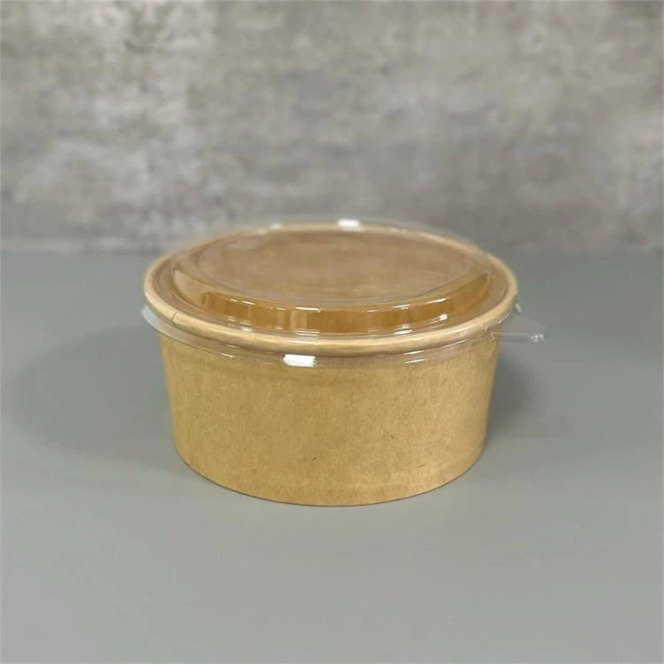 disposable paper salad bowl
