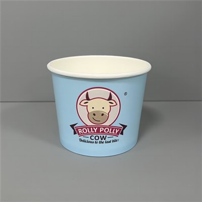 Tazón de papel doble para helado de PE